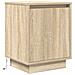 Comodino Con Luci Led Rovere Sonoma 38x34x50 Cm - Foto miniatura 3