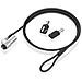 ASLK-D45K06-BK cavo di sicurezza Nero 1,5 m - Foto miniatura 4
