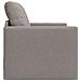 Divano Letto 2-in-1 Tortora 74x77x81 cm Tessuto - Foto miniatura 6