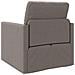 Divano Letto 2-in-1 Tortora 74x77x81 cm Tessuto - Foto miniatura 7