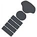 Kit Di Riparazione Per Tallone Scarpe, 2 Set: Ripara Usura E Fori Laterali Darkgrey - Foto miniatura 2