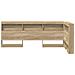Testata contenitore rovere sonoma 90 cm Legno multistrato - Foto miniatura 5