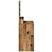 Tavolo da Toeletta con Luci LED - Legno Vecchio, 50x41x135 cm - Foto miniatura 5