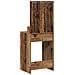 Tavolo da Toeletta con Luci LED - Legno Vecchio, 50x41x135 cm - Foto miniatura 6