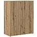 Armadio per Ufficio Rovere Artigianale 60x32x77,5 cm Legno Ingegnerizzato - Foto miniatura 1