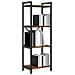 Libreria Legno vecchio 40 x 30 x 118 cm Legno multistrato - Foto miniatura 3