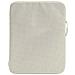 Custodia Crosstown Con Woolenex Per Laptop 16"" Cerniera Protettiva, Beige - Foto miniatura 4