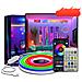 Striscia Led Neon Rgb 5m - 60 Led/m, Controllo Bluetooth 2.4g, Decorazione Fai-da-te Flessibile - Foto miniatura 1