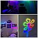 Striscia Led Neon Rgb 5m - 60 Led/m, Controllo Bluetooth 2.4g, Decorazione Fai-da-te Flessibile - Foto miniatura 3