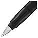 EASYbuddy - Penna Stilografica Ergonomica per Bambini - Twilight Sky - Nero /Nero - Punta Standard - Cartuccia Blu inclusa - Foto miniatura 3