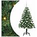 Albero di Natale con 150 LED con supporto Verde 150 cm PVC - Foto miniatura 1