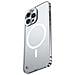Elegante Custodia Con Bordo Magnetico Argentato Compatibile Con Iphone 17 Pro Max - Foto miniatura 1