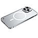 Elegante Custodia Con Bordo Magnetico Argentato Compatibile Con Iphone 17 Pro Max - Foto miniatura 3