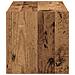 Scarpiera Impilabile Legno Antico 60x30x30,5 cm - Foto miniatura 5