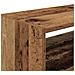 Scarpiera Impilabile Legno Antico 60x30x30,5 cm - Foto miniatura 7