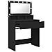 Tavoli da Trucco per Camera da Letto Nero 80 x 39,6 x 135 cm - Foto miniatura 5