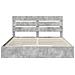 Letto con Contenitore con testiera Grigio cemento 200 x 200 cm - Foto miniatura 8
