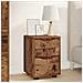 Comodini con cassetto 2 pcs Legno vecchio 30,5 x 30 x 43 cm - Foto miniatura 4