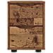 Comodini con cassetto 2 pcs Legno vecchio 30,5 x 30 x 43 cm - Foto miniatura 6