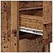 Comodini con cassetto 2 pcs Legno vecchio 30,5 x 30 x 43 cm - Foto miniatura 9