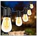 Catena Luminosa Decorativa A Led Da 15m - 1w, Spina Ue, Illuminazione Esterna Impermeabile  15 Metri - Foto miniatura 2