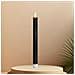 Candela Elettronica A Led Serie Magic Black - Diametro 2 Cm, Altezza 24,5 Cm - Foto miniatura 4