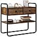Tavolo consolle Rovere Fumo 100 x 40 x 75 cm - Foto miniatura 3
