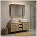 Set di mobili per il bagno 4 pcs Rovere Sonoma - Foto miniatura 2