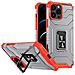Custodia Rigida Con Supporto A Cavalletto Per Iphone 12 Pro Max Rosso - Foto miniatura 1