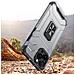 Custodia Rigida Con Supporto A Cavalletto Per Iphone 12 Pro Max Rosso - Foto miniatura 4