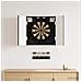 Armadio per Dartboard ALKMAAR Nero 52,5 x 10,5 x 53,5 cm - Foto miniatura 2