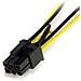 Adattatore cavo di alimentazione SATA a scheda video PCI Express 6 pin da 15 cm - Foto miniatura 3