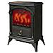 Elettrostufa ambiente Santorini 900-1800 Watt con effetto fuoco vivo - Foto miniatura 2
