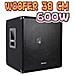Subwoofer Amplificato 600w Woofer 15'' (38 Cm) Art. 170795 - Foto miniatura 4