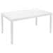 Tavolo in Polipropilene ed Ecorattan Bianco - Modello Prince - Foto miniatura 2
