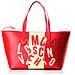 Borsa Shopping Calf Ecopelle Stampa Logo Rosso Jc4058pp13ld - Foto miniatura 2