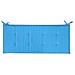Cuscino per Panca da Giardino Blu 120x50x4 cm - Foto miniatura 4