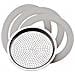 Ricambio 3 Guarnizioni 100% Silicone + 1 Filtro, Alluminio - 2 Tazze - Foto miniatura 1