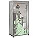 Armadio New York 75x45x160 Cm In Tessuto - Foto miniatura 1