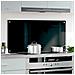 Paraschizzi Per Cucina Nero 100x50 Cm In Vetro Temperato - Foto miniatura 7