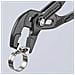 85 51 180 C Pinza Per Fascette Per Fascette Click Bonderizzata Grigia Rivestiti In Resina Sintetica Antiscivolo 180 Mm - Foto miniatura 2