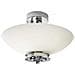 Plafoniera Da Bagno A 3 Luci Semi-filo Cromo Lucido Ip44, G9 - Foto miniatura 1