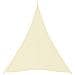 Parasole a Vela Oxford Triangolare 4x5x5 m Crema - Foto miniatura 1