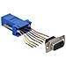 66167 cavo di interfaccia e adattatore Sub-D Rj-45 Nero, Blu, Acciaio inossidabile - Foto miniatura 1