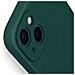 Cover Per Iphone 13 Mini Semi-rigida In Silicone Soft-touch Verde Smeraldo - Foto miniatura 2