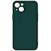 Cover Per Iphone 13 Mini Semi-rigida In Silicone Soft-touch Verde Smeraldo - Foto miniatura 1