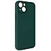 Cover Per Iphone 13 Mini Semi-rigida In Silicone Soft-touch Verde Smeraldo - Foto miniatura 3