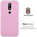 Custodia Compatibile Con Nokia X6 / Nokia 6.1 Plus In Candy Rosa - Coperchio Protettivo In Silicone Tpu Flessibile - Foto miniatura 3