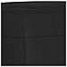Poggiapiedi Nero 70x55x41 Cm In Tessuto Microfibra - Foto miniatura 5