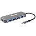 DUB-2340 hub di interfaccia USB tipo-C 5000 Mbit /s Grigio - Foto miniatura 1